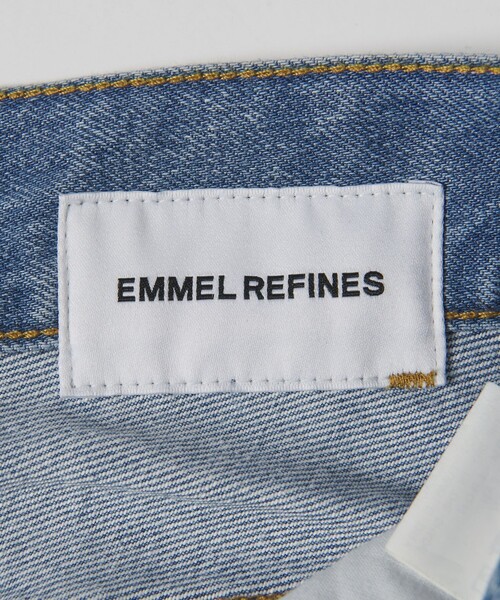 EMMEL REFINES(エメルリファインズ)の「<EMMEL REFINES>EM デニム カプリ パンツ(デニムパンツ・レディース・ライトブルー/ブラック・S/M)」の13枚目の写真