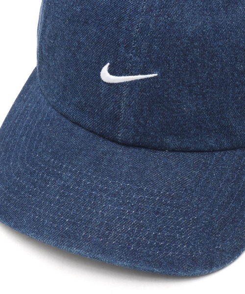 NIKE（ナイキ）の「NIKE U NK CLUB CAP U CB DENIM 24 L / ナイキ クラブ キャップ U CB デニム 24 L 【SP】（キャップ・メンズ・ネイビー/ブラック・S/M/M/L）」の8枚目の写真
