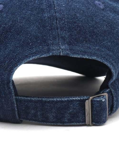 NIKE（ナイキ）の「NIKE U NK CLUB CAP U CB DENIM 24 L / ナイキ クラブ キャップ U CB デニム 24 L 【SP】（キャップ・メンズ・ネイビー/ブラック・S/M/M/L）」の9枚目の写真