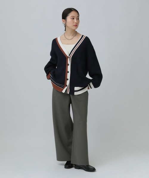 LEPSIM（レプシィム）の「バイアスイージーパンツ　638762（その他パンツ・レディース・ブラック/アイボリー/グレー・TALL/FREE）」の20枚目の写真