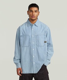Hybrid Zip Oversized Shirt/ハイブリッドジップアップオーバーサイズ