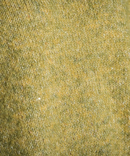 ラメスパンコールクルーネックニット≪手洗い可能≫（ニット/セーター