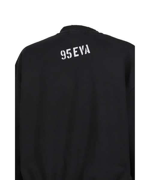 NUBIAN(ヌビアン)の「0054 SWEAT(スウェット・メンズ・ブラック・X-LARGE/MEDIUM/LARGE)」の5枚目の写真