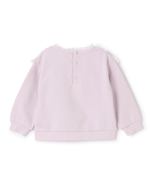 petit main（プティマイン）の「【リンク】ヨークレーストレーナー（スウェット・キッズ・トップグレー/ライトピンク/ブラック・110cm/120cm/100cm/80ｃｍ/90cm/130cm）」の12枚目の写真