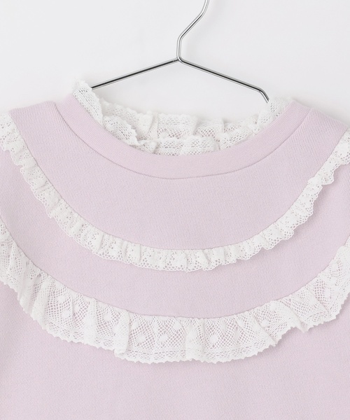 petit main（プティマイン）の「【リンク】ヨークレーストレーナー（スウェット・キッズ・トップグレー/ライトピンク/ブラック・110cm/120cm/100cm/80ｃｍ/90cm/130cm）」の13枚目の写真