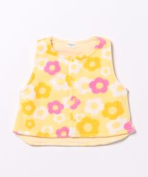 nino | 花柄フリースベスト(ベスト)