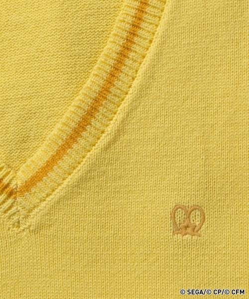 RAGEBLUE（レイジブルー）の「【プロジェクトセカイ×ZOZOTOWN】ワンダーランズ×ショウタイムコラボ モチーフニットベスト（ベスト・レディース・ピンク系その他/オフホワイト/グレー/ライトグレー/イエロー/ピンク系その他2・MEDIUM/LARGE）」の18枚目の写真