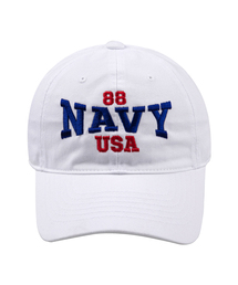 NAVYTEAM（ネイビーチーム）の「NTV BC-88 USA CAP-WHITE（キャップ）」