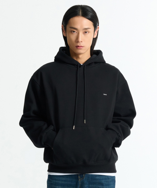 CREEDMENS(クリードマンズ)の「crms マイクロロゴ フードパーカー(ブラック)(パーカー・メンズ・その他・M/L)」の1枚目の写真