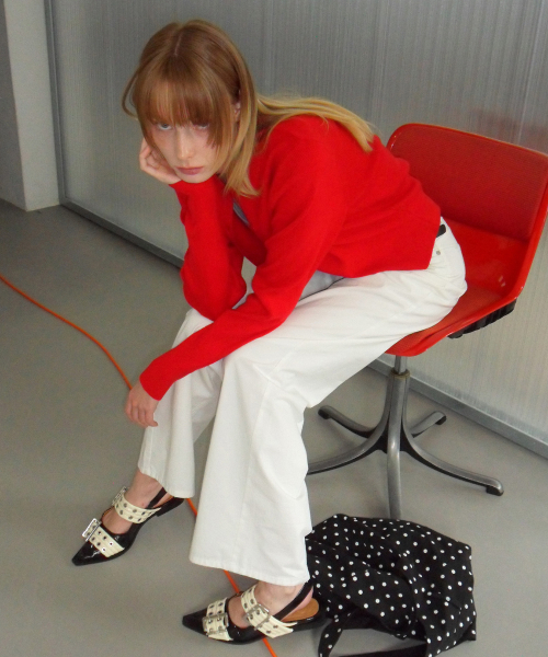 COSTUME O’CLOCK(コスチュームオクロック)の「ベーシックラウンドカーディガン 10カラー COWCD002(カーディガン/ボレロ・レディース・ブラック/ネイビー/グレー/レッド/アイボリー/モカ/ベビーピンク/チャコール/ミント/パープル・SMALL/MEDIUM)」の22枚目の写真