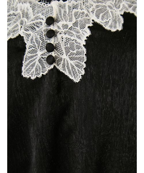 FRAY I.D（フレイアイディー）の「レーストリムキャミソール（キャミソール・レディース・ブルー/アイボリー/ブラック・F）」の19枚目の写真