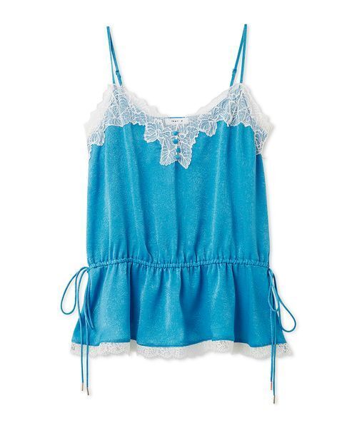 FRAY I.D（フレイアイディー）の「レーストリムキャミソール（キャミソール・レディース・ブルー/アイボリー/ブラック・F）」の22枚目の写真