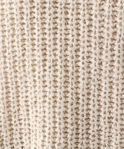 Elura（エルーラ）の「テープヤーンベスト/643325（ベスト・レディース・オフホワイト/ブラック・FREE）」の21枚目の写真