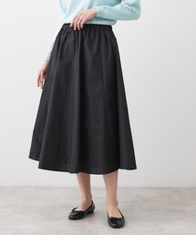 タフタスカート」に該当するスカート（ブラック/黒色系）ファッション