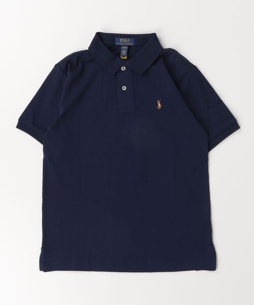 POLO RALPH LAUREN CHILDRENSWEAR(ポロ ラルフ ローレン チルドレンズウェア)の「ソフト コットン ポロシャツ(ポロシャツ・キッズ・ネイビー系1・M/L/S/XL)」の4枚目の写真