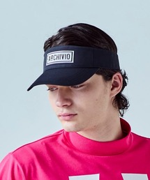 archivio（アルチビオ）の「＜MENS>ボックスロゴサンバイザー（サンバイザー）」