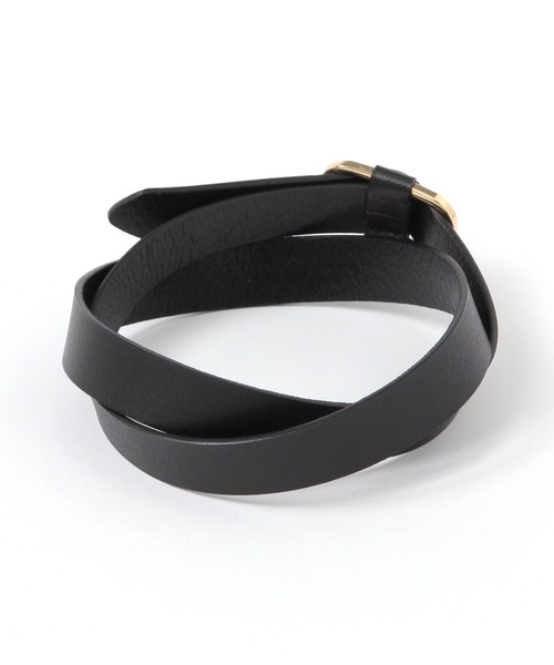 GLOBAL WORK（グローバルワーク）の「スクエアピンレスベルト/633988（ベルト・メンズ・その他/ブラック/ダークブラウン・FREE）」の4枚目の写真