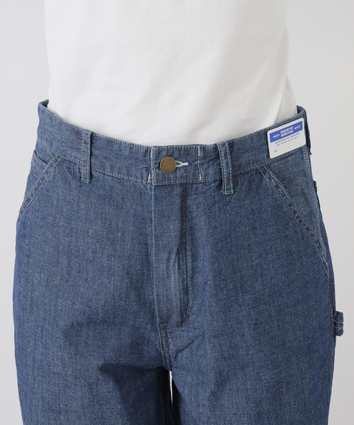 FRAMeWORK（フレームワーク）の「UNION HERCULES/ユニオンヘラクレス MADE インディゴダンガリーワークパン（デニムパンツ・レディース・ブルー系その他・SMALL/MEDIUM）」の12枚目の写真
