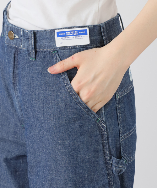 FRAMeWORK（フレームワーク）の「UNION HERCULES/ユニオンヘラクレス MADE インディゴダンガリーワークパン（デニムパンツ・レディース・ブルー系その他・SMALL/MEDIUM）」の15枚目の写真