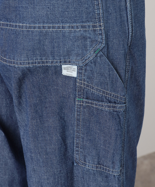 FRAMeWORK（フレームワーク）の「UNION HERCULES/ユニオンヘラクレス MADE インディゴダンガリーワークパン（デニムパンツ・レディース・ブルー系その他・SMALL/MEDIUM）」の16枚目の写真