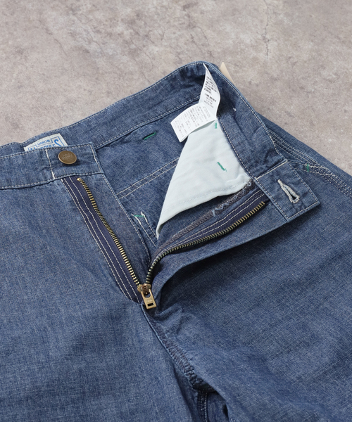 FRAMeWORK（フレームワーク）の「UNION HERCULES/ユニオンヘラクレス MADE インディゴダンガリーワークパン（デニムパンツ・レディース・ブルー系その他・SMALL/MEDIUM）」の18枚目の写真