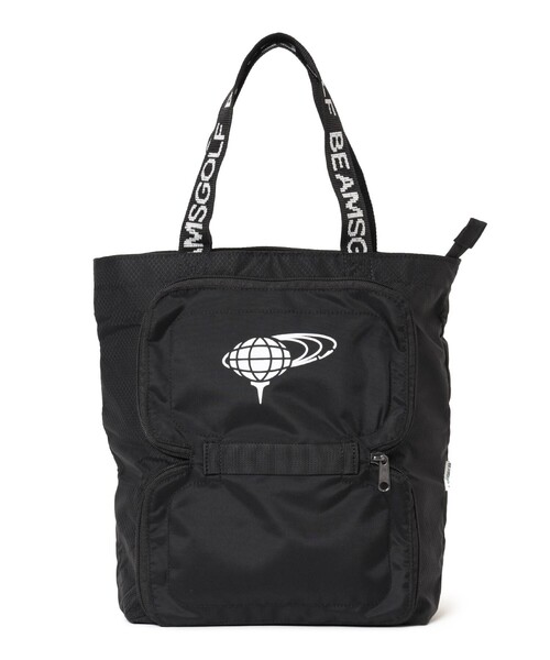 BEAMS GOLF（ビームスゴルフ）の「ポケッタブル 保冷トートバッグ（トートバッグ・メンズ・ブラック/グリーン/ベージュ・ONE SIZE）」の2枚目の写真