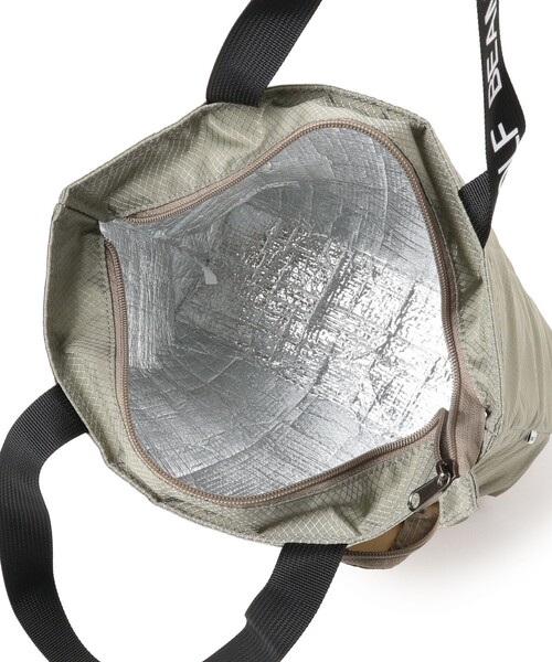 BEAMS GOLF（ビームスゴルフ）の「ポケッタブル 保冷トートバッグ（トートバッグ・メンズ・ブラック/グリーン/ベージュ・ONE SIZE）」の10枚目の写真