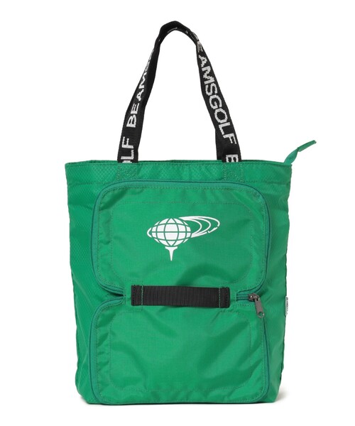 BEAMS GOLF（ビームスゴルフ）の「ポケッタブル 保冷トートバッグ（トートバッグ・メンズ・ブラック/グリーン/ベージュ・ONE SIZE）」の12枚目の写真