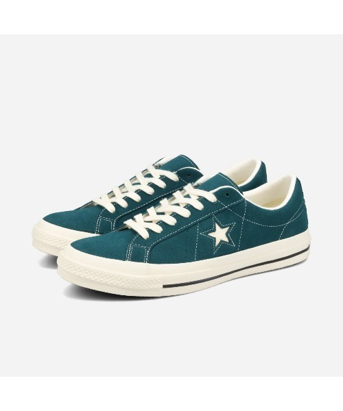 CONVERSE(コンバース)の「CONVERSE ONE STAR SUEDE / コンバース ワンスター スエード / 33702561(スニーカー・メンズ・グリーン・29cm/28cm/27.5cm/27cm/26.5cm/26cm)」の1枚目の写真