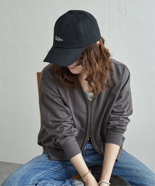 Dickies(ディッキーズ)の「Dickies ディッキーズ 刺繍ロゴキャップ(キャップ・レディース・ブラック/オフホワイト/ピンク/チャコール/ベージュ・FREE)」の6枚目の写真