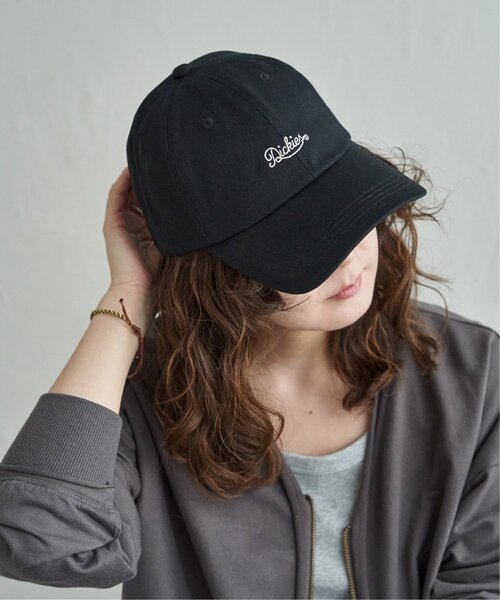 Dickies(ディッキーズ)の「Dickies ディッキーズ 刺繍ロゴキャップ(キャップ・レディース・ブラック/オフホワイト/ピンク/チャコール/ベージュ・FREE)」の8枚目の写真