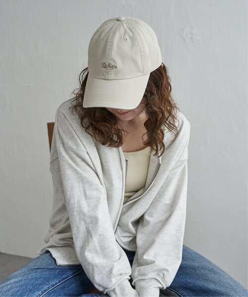 Dickies(ディッキーズ)の「Dickies ディッキーズ 刺繍ロゴキャップ(キャップ・レディース・ブラック/オフホワイト/ピンク/チャコール/ベージュ・FREE)」の11枚目の写真