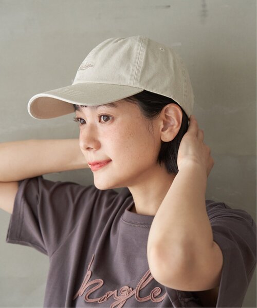 Dickies(ディッキーズ)の「Dickies ディッキーズ 刺繍ロゴキャップ(キャップ・レディース・ブラック/オフホワイト/ピンク/チャコール/ベージュ・FREE)」の12枚目の写真