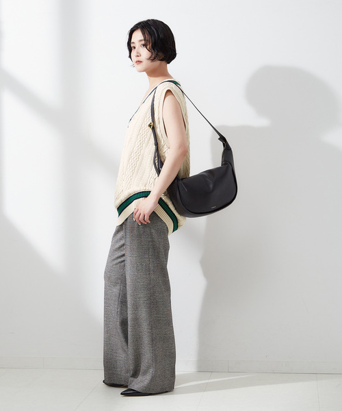 journal standard L'essage（ジャーナルスタンダードレサージュ）の「《追加》別注【ILL ONE EIGHTY/イル ワンエイティ】TILDEN VEST：ベスト（ベスト・レディース・ブラウン/グリーン/ブラック・MEDIUM）」の22枚目の写真