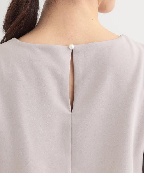 SHOO・LA・RUE（シューラルー）の「【S-LL】コーデに迷わずきちんと決まる セットアップ風ワンピース（ワンピース・レディース・グレー/ネイビー・01/02/03/04）」の15枚目の写真