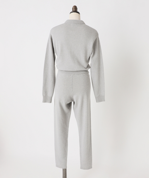 JOURNAL STANDARD（ジャーナルスタンダード）の「別注【Ayumi.Hamamoto×JOURNALSTANDARD】A/H BabyAlpacaMixJumpsuit（つなぎ/オールインワン・レディース・グレー・FREE）」の16枚目の写真