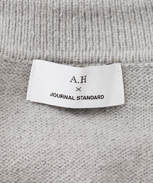 JOURNAL STANDARD（ジャーナルスタンダード）の「別注【Ayumi.Hamamoto×JOURNALSTANDARD】A/H BabyAlpacaMixJumpsuit（つなぎ/オールインワン・レディース・グレー・FREE）」の7枚目の写真