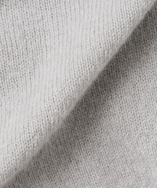 JOURNAL STANDARD（ジャーナルスタンダード）の「別注【Ayumi.Hamamoto×JOURNALSTANDARD】A/H BabyAlpacaMixJumpsuit（つなぎ/オールインワン・レディース・グレー・FREE）」の10枚目の写真