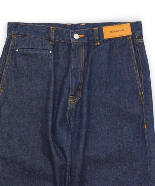 MATSUFUJI(マツフジ)の「【MATSUFUJI】 Regular Boot Cut Denim Trousers(デニムパンツ・メンズ・インディゴブルー・2/3)」の2枚目の写真