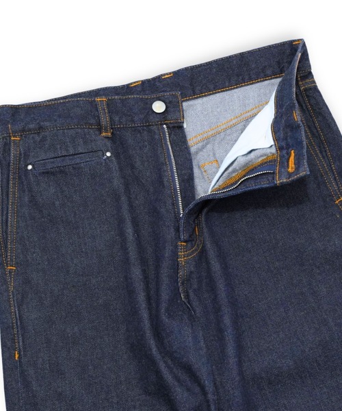 MATSUFUJI(マツフジ)の「【MATSUFUJI】 Regular Boot Cut Denim Trousers(デニムパンツ・メンズ・インディゴブルー・2/3)」の3枚目の写真