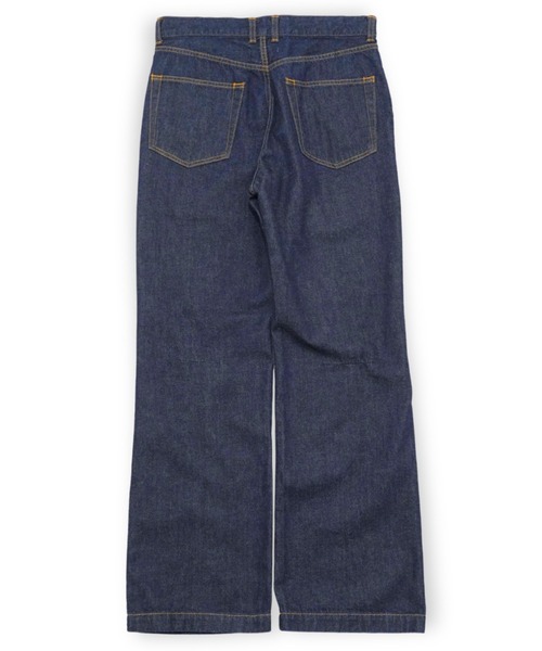 MATSUFUJI(マツフジ)の「【MATSUFUJI】 Regular Boot Cut Denim Trousers(デニムパンツ・メンズ・インディゴブルー・2/3)」の4枚目の写真