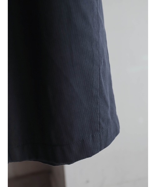 FIL DE FER（フィルデフェール）の「【予約】リヨセルコットンコード　ゆるカーブパンツ（その他パンツ・レディース・ベージュ/チャコールグレー・FREE）」の4枚目の写真