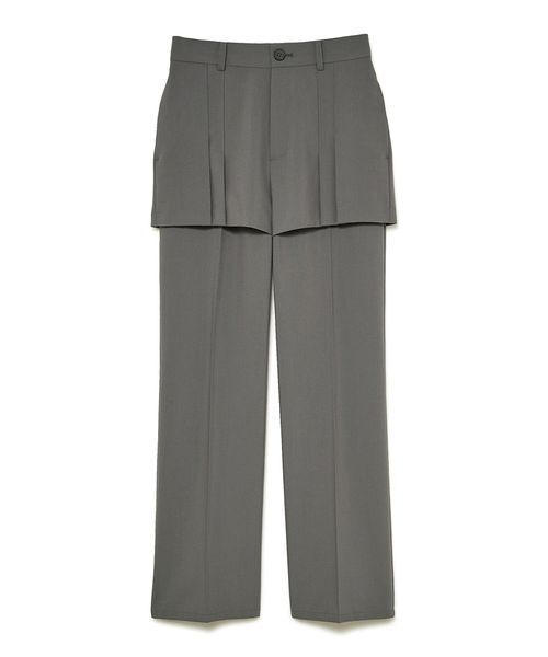 SORIN(ソリン )の「TR Layered Like Pants/TR レイヤードライクパンツ(その他パンツ・レディース・グレー/ブラック・38/36)」の13枚目の写真