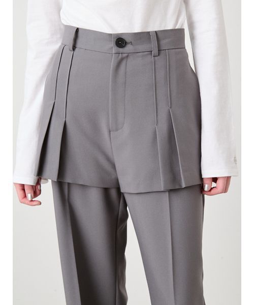 SORIN(ソリン )の「TR Layered Like Pants/TR レイヤードライクパンツ(その他パンツ・レディース・グレー/ブラック・38/36)」の14枚目の写真