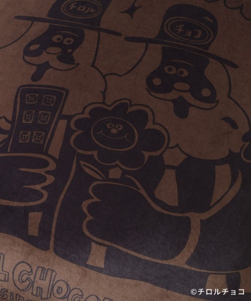 LEPSIM（レプシィム）の「【チロルチョコ×LEPSIM】イラストクッション　647993（クッション/クッションカバー・レディース・アイボリー/ブラウン・ONE SIZE）」の18枚目の写真
