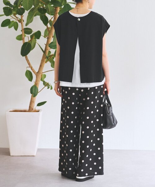 BEARDSLEY（ビアズリー）の「《追加検討中》ドットプリントパンツ（その他パンツ・レディース・ブラック・1/0/2）」の11枚目の写真