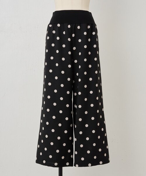 BEARDSLEY（ビアズリー）の「《追加検討中》ドットプリントパンツ（その他パンツ・レディース・ブラック・1/0/2）」の17枚目の写真