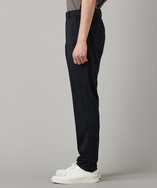 COMME CA MEN（コムサメン）の「【セットアップ対応】〔IL PRINCIPE〕 ジャージーテーパード パンツ（スラックス・メンズ・ブラック/チャコールグレー・M/S/L）」の11枚目の写真