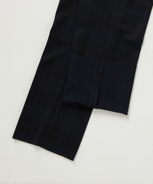 COMME CA MEN（コムサメン）の「【セットアップ対応】〔IL PRINCIPE〕 ジャージーテーパード パンツ（スラックス・メンズ・ブラック/チャコールグレー・M/S/L）」の5枚目の写真