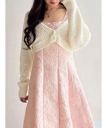 MERCURYDUO | クリアボタン使いボレロ(カーディガン/ボレロ)